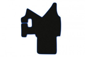 Mocheta centrala, compatibila cu IVECO STRALIS AS 2002-2012, cabina mare, manuala, margine albastra - Img 6