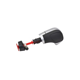Nuca schimbator auto imitatie de piele neagra compatibil cu VW Golf 6, Passat B7, CC, Jetta MK6, cutie automata DSG - Img 3