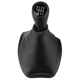 Nuca schimbator cu manson imitatie piele neagra compatibil BMW seria 3 E46 1998-2004 6 viteze - Img 5