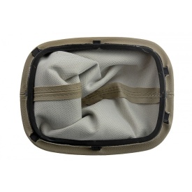 Nuca schimbator cu manson piele ecologica compatibil cu VW Passat B5, B5.5 1996-2004, culoare bej, 5 viteze - Img 3