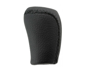 Nuca schimbator de viteze compatibil cu Mazda 3 2006-2009, 5 2005-2010, 6 2006-2013, CX-7 2006-2014, MX-5 2005-2016, 5 trepte, piele eco, culoare negru, dimesiune interior 9mm - Img 2
