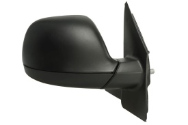 Oglinda retovizoare completa DREAPTA compatibil cu VW T5 2009-2015, capac negru, (electric, convexa, incalzita)