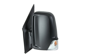 Oglinda retovizoare completa, (electric, convexa, incalzita, crom) parte montare STANGA compatibil cu MERCEDES SPRINTER 2006-> - Img 2
