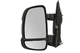 Oglinda retovizoare completa, (manual, convexa, cu senzor de temperatura) parte montare STANGA compatibil cu CITROEN JUMPER 2006->