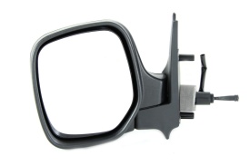 Oglinda retovizoare completa, (mecanic, convexa, incalzita, captuseala) parte montare STANGA compatibil cu CITROEN BERLINGO 1996-2008
