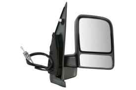 Oglinda retovizoare completa, (mecanic, convexa) parte montare DREAPTA compatibil cu FORD TRANSIT 2002-2006 - Img 1
