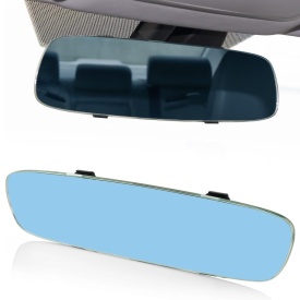 Oglinda retrovizoare suplimentara 3R-339 Wide 30 cm, universala, anti-orbire cu sistem de prindere one touch fara margine - Img 2