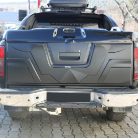 Ornament protectie capac bena compatibil cu Nissan Navara 2006-2015 , plastic ABS calitate Premium - Img 6