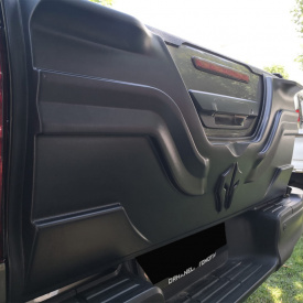 Ornament protectie capac bena compatibil cu Toyota Hilux 2015->, plastic ABS calitate Premium - Img 3
