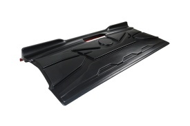 Ornament protectie capac bena compatibil Ssangyong Musso 2018->, negru mat