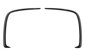 Ornamente Bara Spate Flapsuri compatibil cu Mercedes A-Class W176 2012-2018 Negru Lucios - Img 5