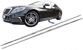 Ornamente Crom Praguri Laterale compatibil cu Mercedes S-Class W222 2013-2020 S65 S63 Design - Img 2