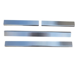 Ornamente din inox pentru praguri Dacia Logan 2004-2012, 4 piese - Img 3