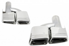 Ornamente Evacuare Toba compatibil cu Mercedes S63 E63 W221 W164 W166 CLS ML - Img 2