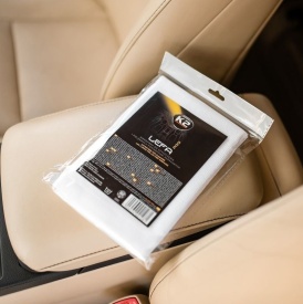 Pachet detailing interior MAFRA Tratament piele si Laveta auto K2 LEFA 40x40cm pentru piele - Img 4