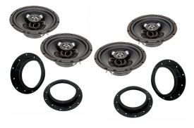 Pachet difuzoare auto usi fata-spate pentru VW Touran 2003-2010, CL Italia