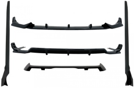 Pachet Exterior Aero compatibil cu BMW X7 G07 2018-> M-Tech Black Knight Design Negru Lucios