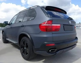 Pachet Exterior Aerodinamic compatibil cu BMW X5 E70 2007-2011, negru lucios - Img 7