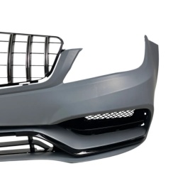 Pachet Exterior compatibil cu Mercedes C-Class W204 2007-2015 Conversie la W205 C63 Design - Img 5