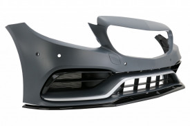 Pachet Exterior compatibil cu Mercedes C-Class W205 Sedan 2014-2020 C63 Design - Img 7