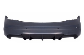 Pachet Exterior compatibil Mercedes C-Class W204 2011-2015 Facelift C63 Design - Img 6