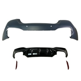 Pachet Exterior Complet compatibil cu BMW Seria 5 F10 2010-2017 Conversie la G30 M5 Design - Img 14