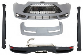 Pachet Exterior Complet compatibil cu Ford Focus MK3 5Usi Hatchback 2011-2014 ST Design