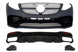 Pachet Exterior Complet compatibil cu Mercedes GLE W166 2015-2018 - Img 1