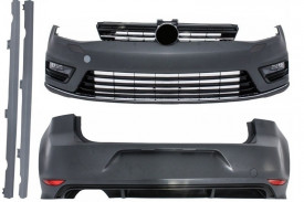Pachet Exterior Complet compatibil cu VW Golf VII 7 2012-2017 R-line Look - Img 1