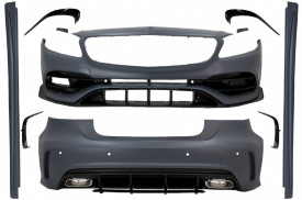 Pachet Exterior Complet MERCEDES A-Class W176 2012-2018 Facelift A45 Design