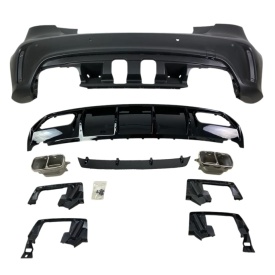 Pachet Exterior Complet MERCEDES A-Class W176 2012-2018 Facelift AMG Design - Img 10