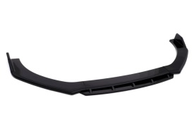 Pachet exterior Prelungire bara fata Megane Design, negru lucios cu buza neagra, 4 piese, lungime 180 cm si Difuzor auto de bara universal culoare Negru Lucios - Img 2