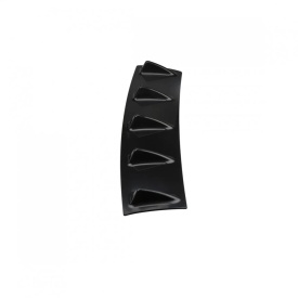 Pachet exterior Prelungire bara fata universala, spoiler, negru, model MEGANE si Difuzor auto de bara universal culoare Negru Lucios - Img 7