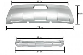 Pachet prelungiri off-road compatibil cu NISSAN QASHQAI J10 2007-2010 - Img 2