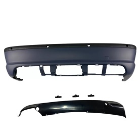 Pachet Tuning Exterior Compatibil cu BMW E46 Coupe, Cabrio 1998-2005 M-Technik II Design - Img 10