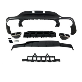 Pachet Tuning Exterior compatibil cu Mercedes GLC SUV X253 2015-2019 Aspect AMG - Img 12