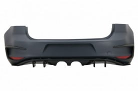 Pachet tuning exterior cu toba finala compatibil cu VW Golf 7 VII 2012-2017 R400 Design - Img 4