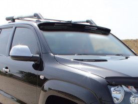 Parasolar parbriz compatibil cu VW Amarok 2010->, fibra, nevopsit - Img 3