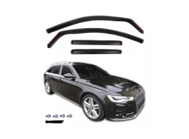 Paravanturi auto compatibile cu Audi A6 C7 Break Combi, 2011-2018, fata-spate - Img 3