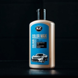 Pasta de lustruit si ceruit 250ml, polish auto albastru, K2 COLOR MAX Albastru 250ml. - Img 6