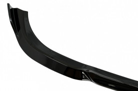 Prelungire Bara Fata compatibil cu Mercedes C-Class W204 Sport Line Facelift (2011-2015) Negru Lucios - Img 7