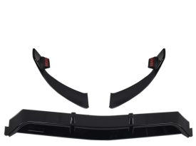 Prelungire Bara Fata compatibil cu Mercedes C-Class W205 Sedan S205 T-Modell A205 Cabriolet C205 Coupe (2014-2019) Negru Lucios - Img 9