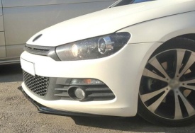 Prelungire bara fata compatibila VW Scirocco 2008-2017, negru lucios, Produs Deteriorat - Img 3