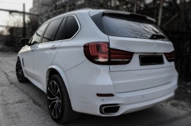 Prelungiri Aripi Extensii Aripi compatibil BMW X5 F15 2014-2018 M-Design M-Sport Negru Lucios - Img 7