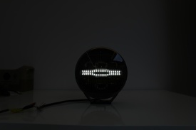 Proiector cu led camion faza lunga si pozitie, diametru 228 mm, 12V-24V, pozitie cu leduri alb - portocaliu - Img 15