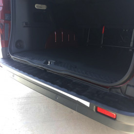 Protectie bara spate compatibila cu Renault Trafic 2014->, Plastic, culoare negru - Img 2