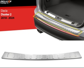 Protectie inox bara spate compatibil DACIA DUSTER 2 2018-> - Img 3