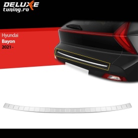 Protectie inox bara spate compatibil Hyundai Bayon 2021-> - Img 2
