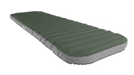 Saltea gonflabila 195x60x11 cm, Outwell Airbed Dreamspell Single, 150 kg maxim, culoare verde gri