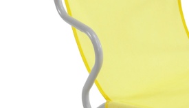 Scaun pliabil pentru camping, plaja, pescuit sau gradina, Outwell Sauntons Lux Sunburst, culoare galben - Img 3